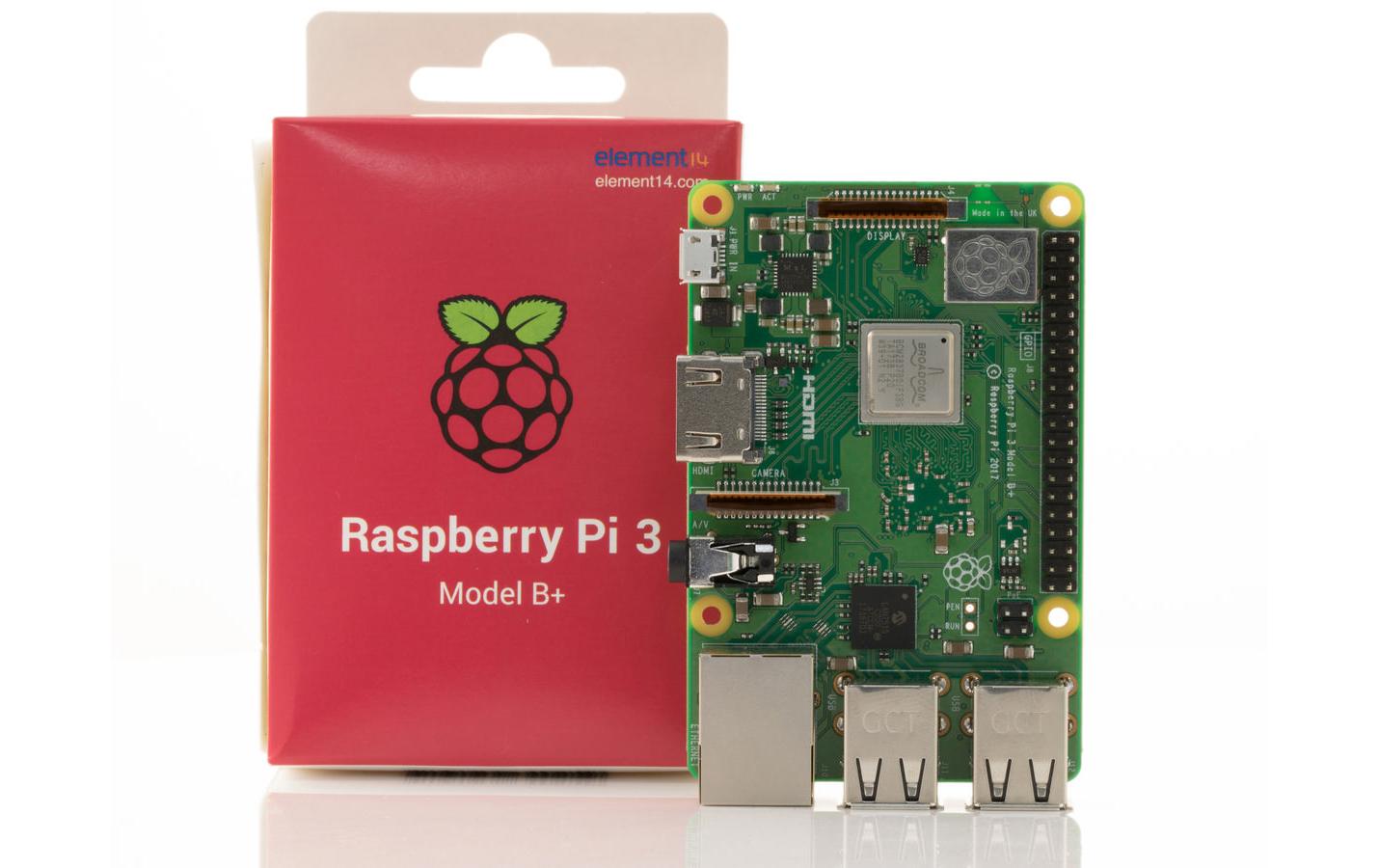 Entwicklerboard Raspberry Pi 3 Model B+ 1 GBVielseitiger Singleboard Computer