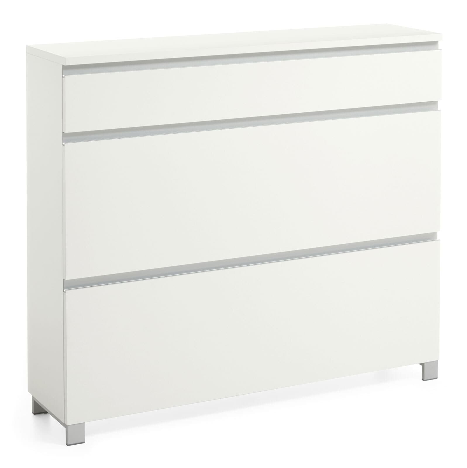 VOSS Schuhschrank SALEA 120 x 108 cm Lack weiß