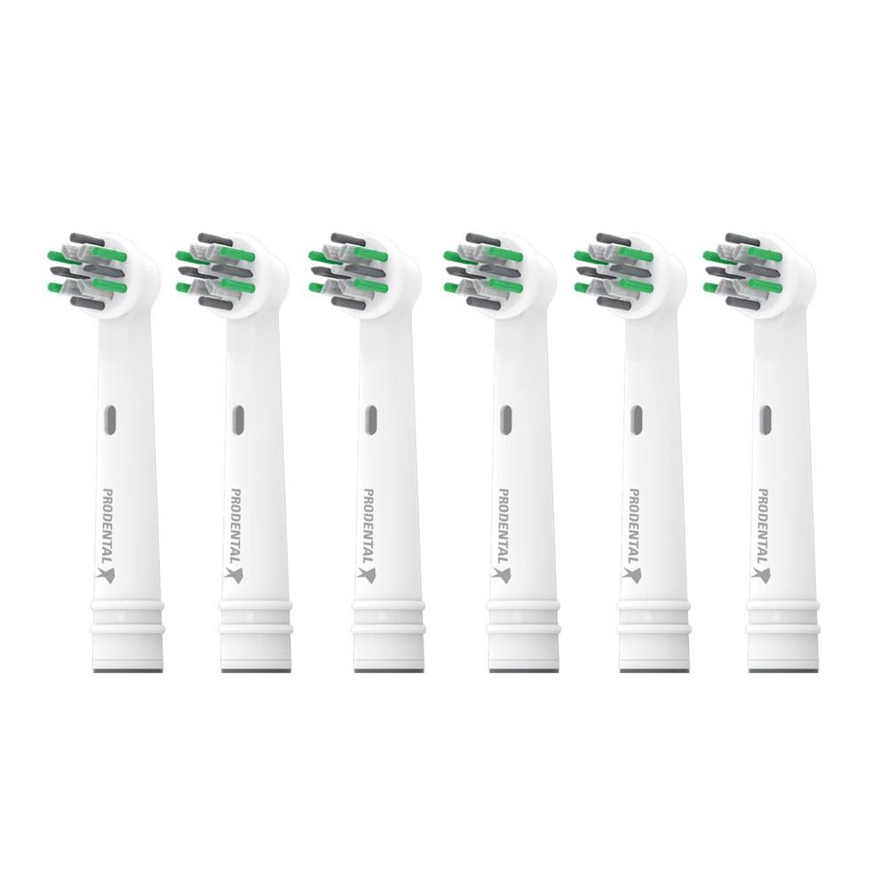 Prodental X6 Brossettes de Rechange Rotative Prodental Pro Action