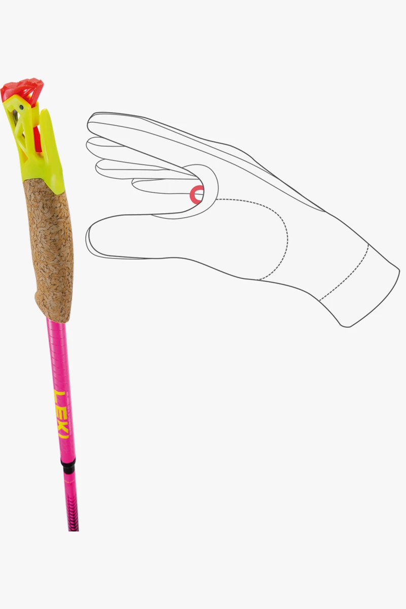 LEKI Ultratrail FX.One Superlite Trail Running Stock