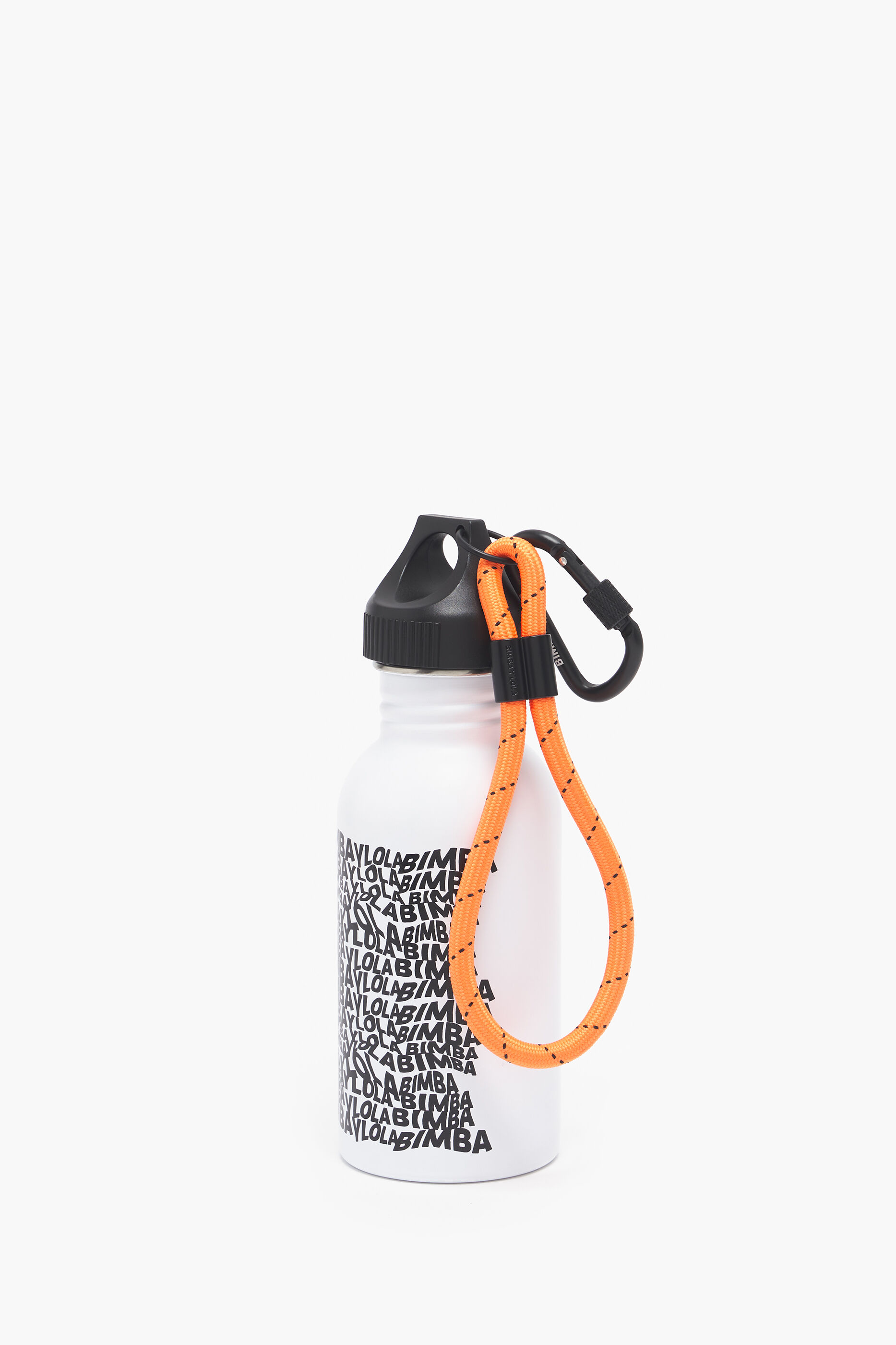 Garrafa Bimba Ola de aço inoxidável branco