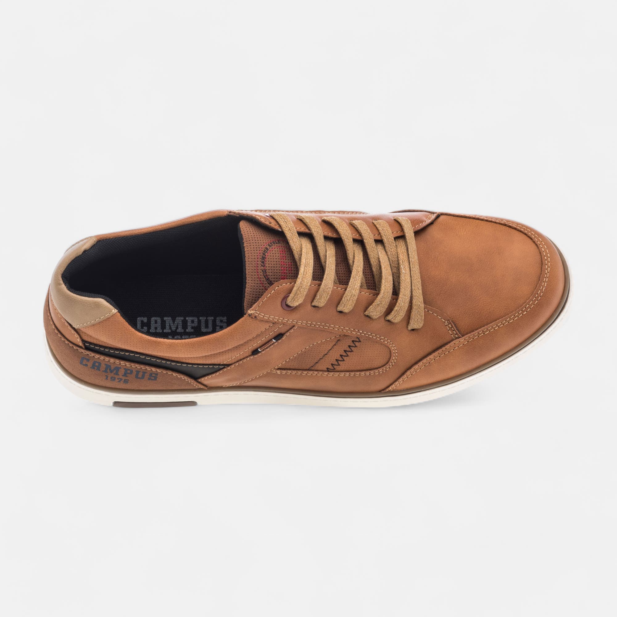Baskets basses Homme cognac