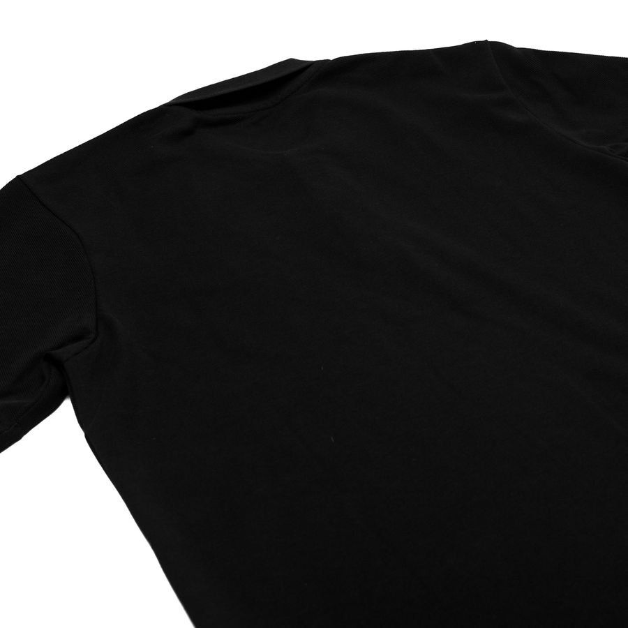 adidas Polo 3-Stripes Pique - Noir/Blanc