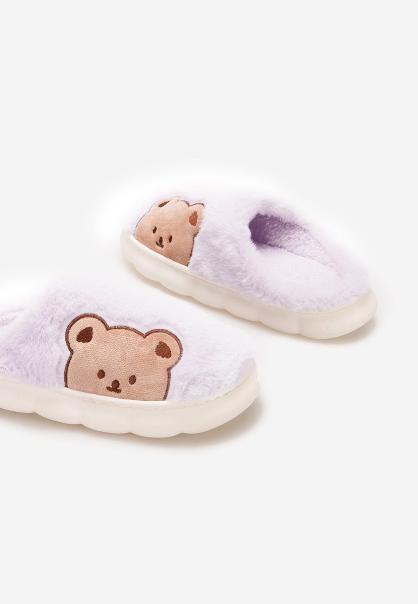Chaussons pour femme mauves Enya