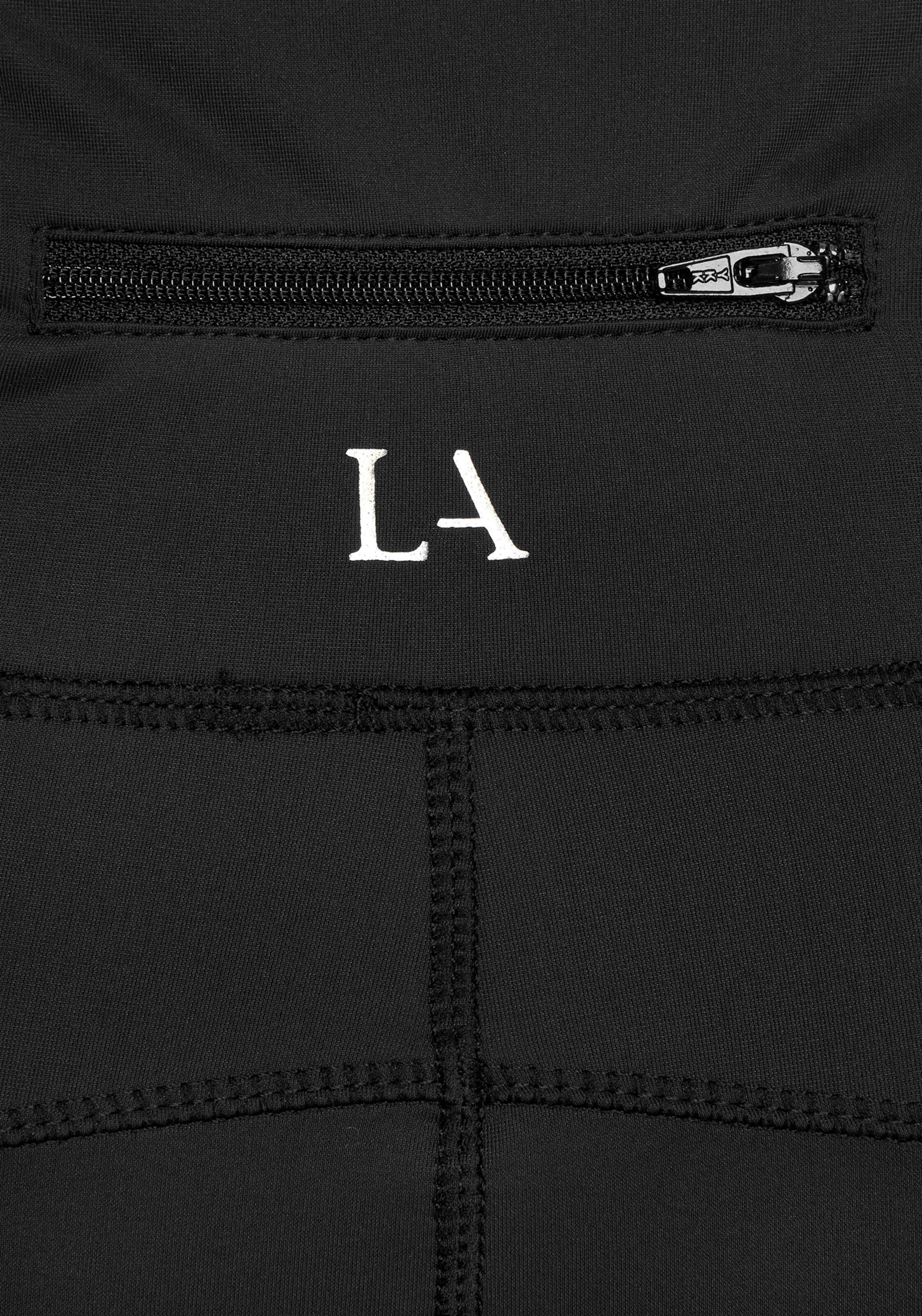 LASCANA ACTIVE Radlerhose in schwarz