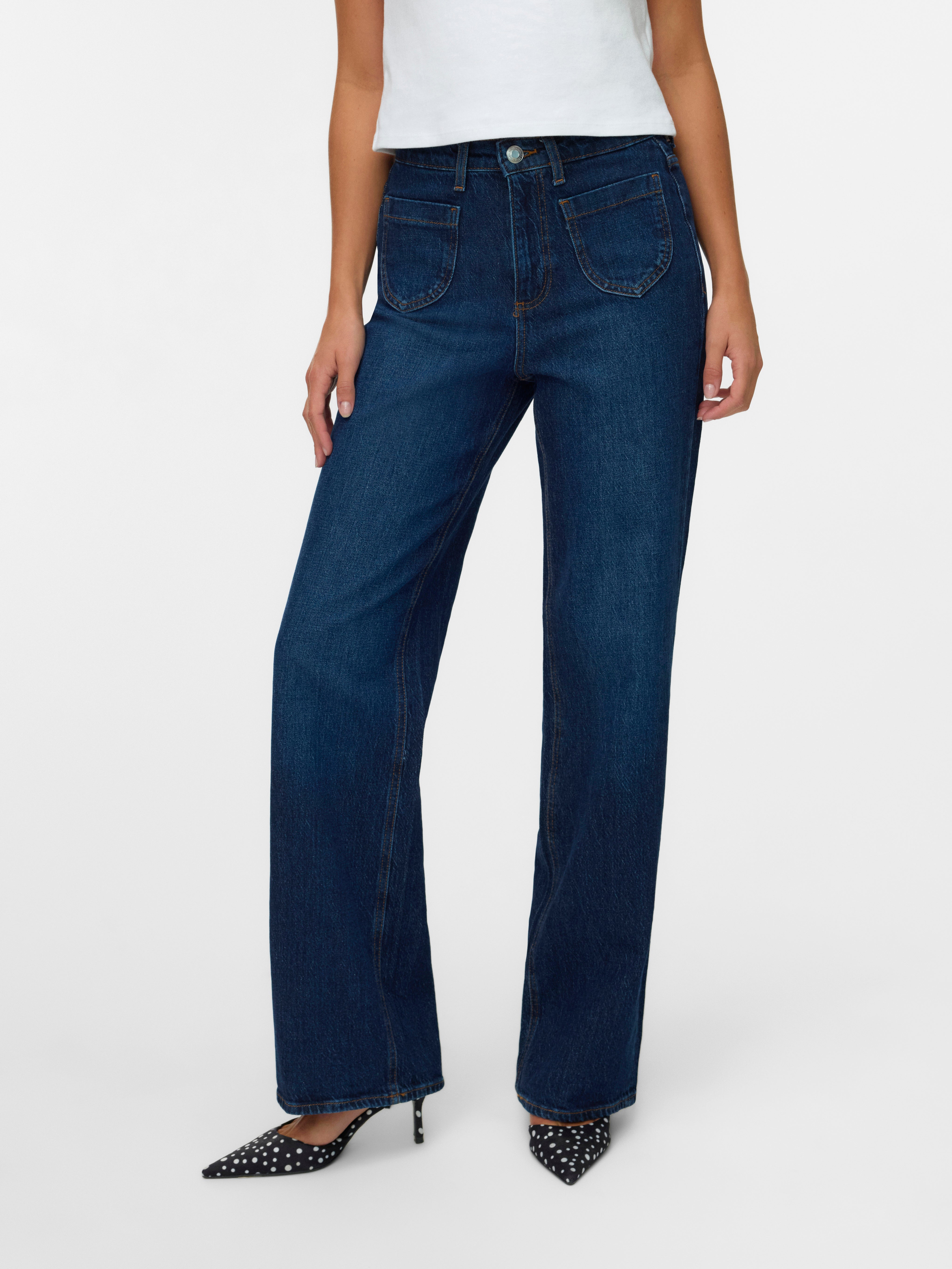 VMTESSA High rise Wide leg fit Jeans