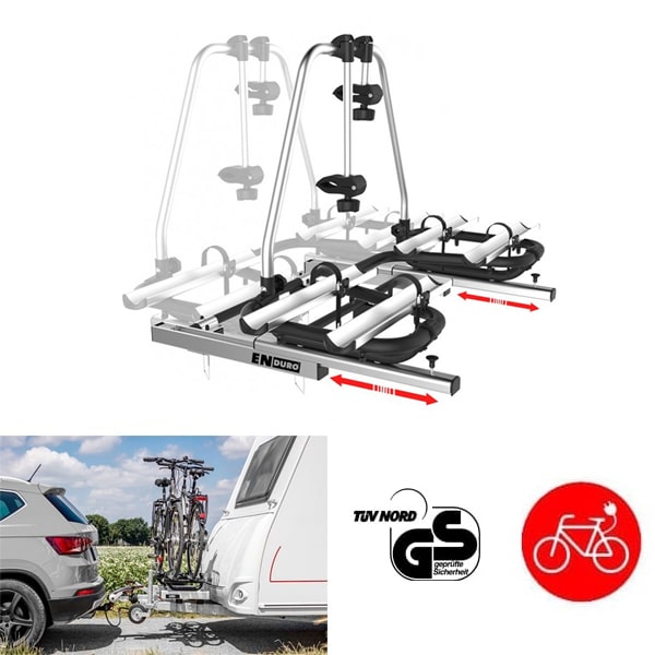 Porte-vélos LAS sur flèche BC260