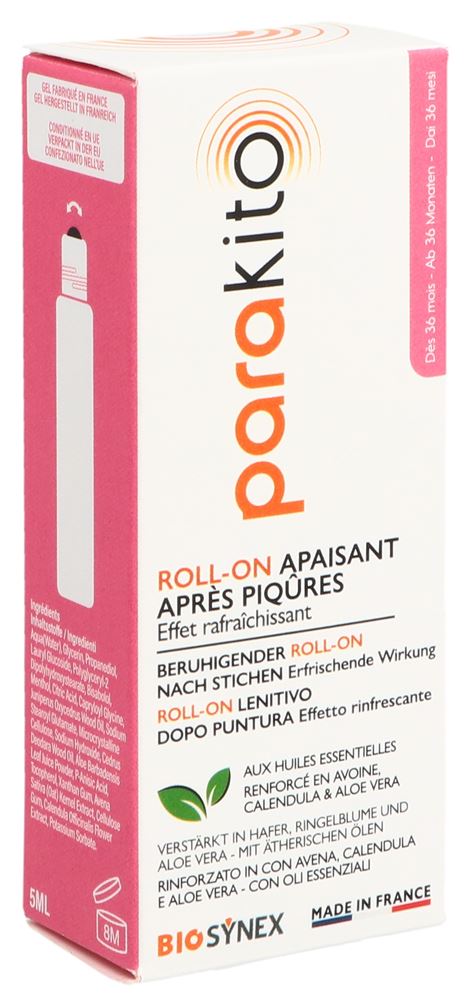 PARAKITO Roll-on nach Stichen<br>5 ml, Roll-on