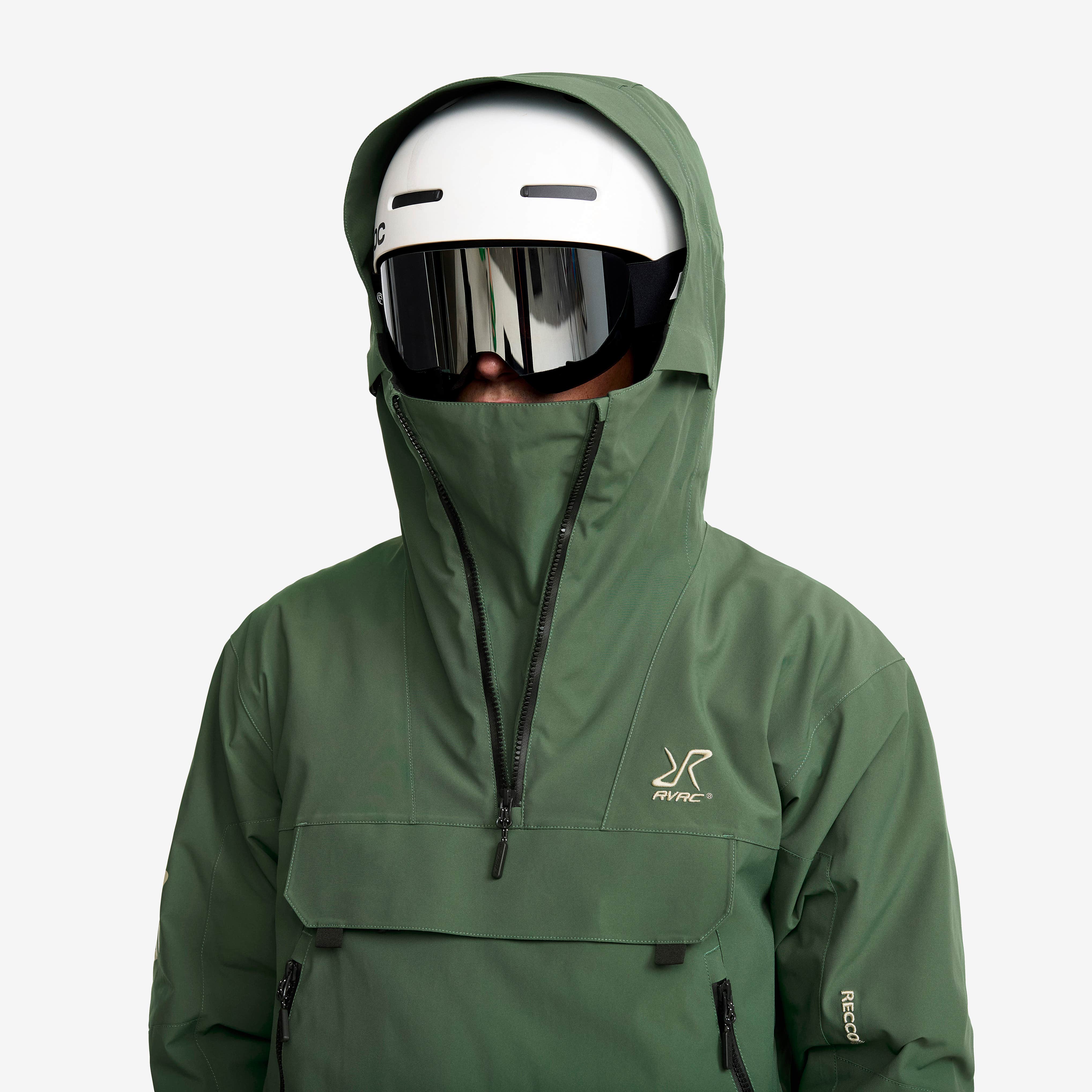 Halo 2L Insulated Ski Anorak Herre Garden Topiary