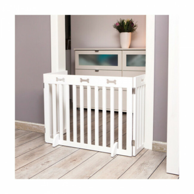 Barrière pliable et réglable pour chien Trixie