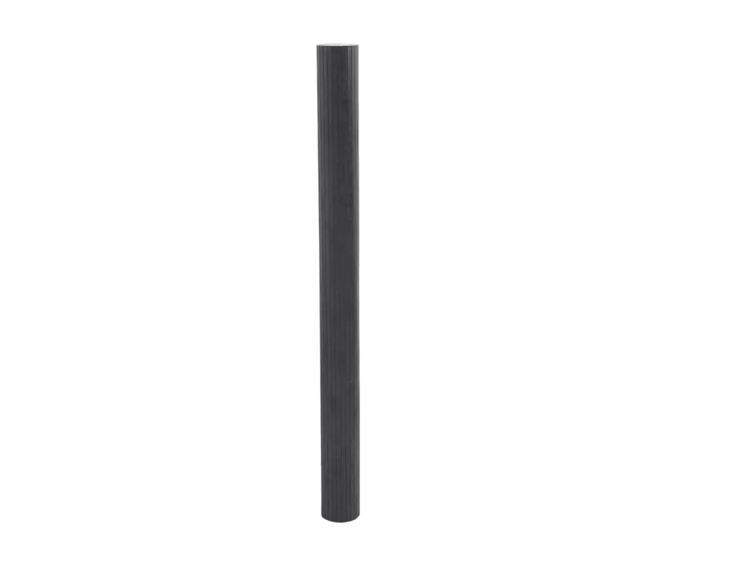 Cloison de séparation gris 165x800 cm bambou