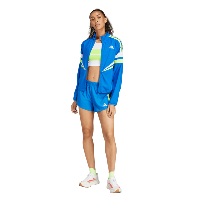 adidas Dame Jakker Adizero Retro Jacket Blå