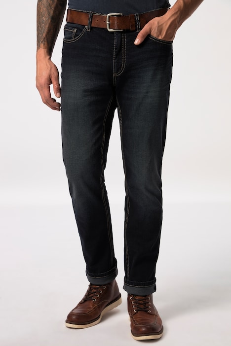 Jeans, FLEXNAMIC®, Kontrast Stitching, 5-Pocket, Straight Fit