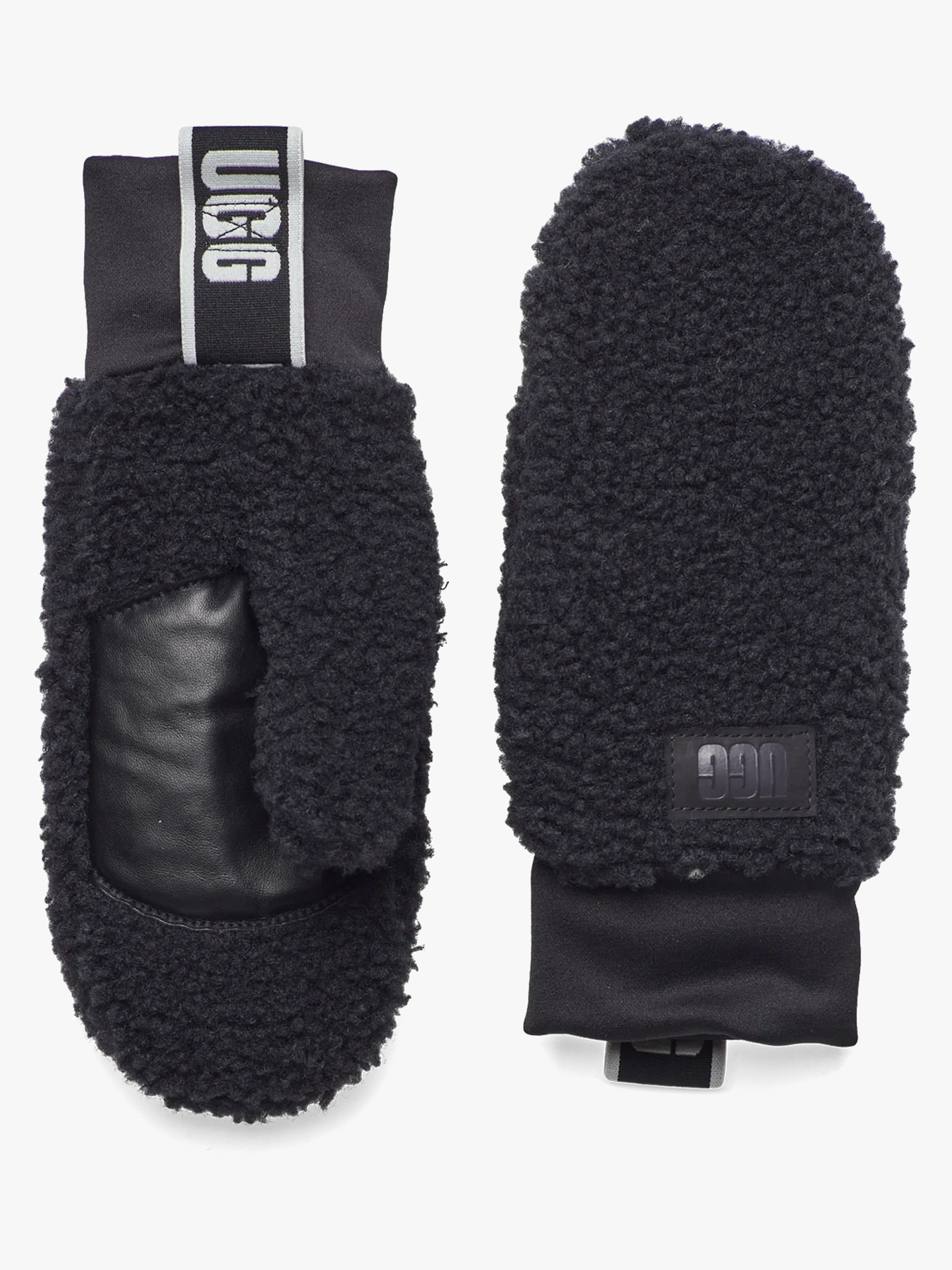 Fluff Mitten With Logo