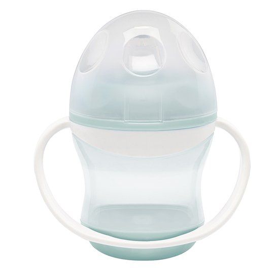 Thermobaby Tasse anti-fuites avec couvercle Blanche
