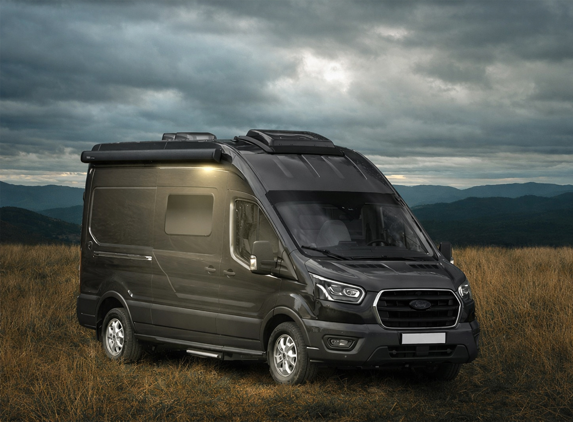 HABA Viganella Ford Transit regengoot deurlamp