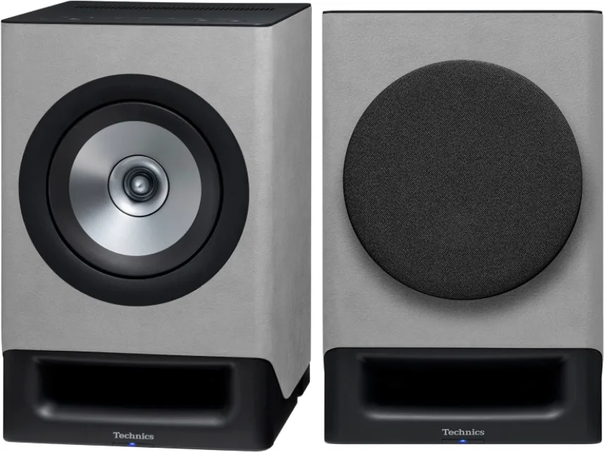 Technics SC-CX700E Gris satin (la paire) Enceintes sans fil hi-fi