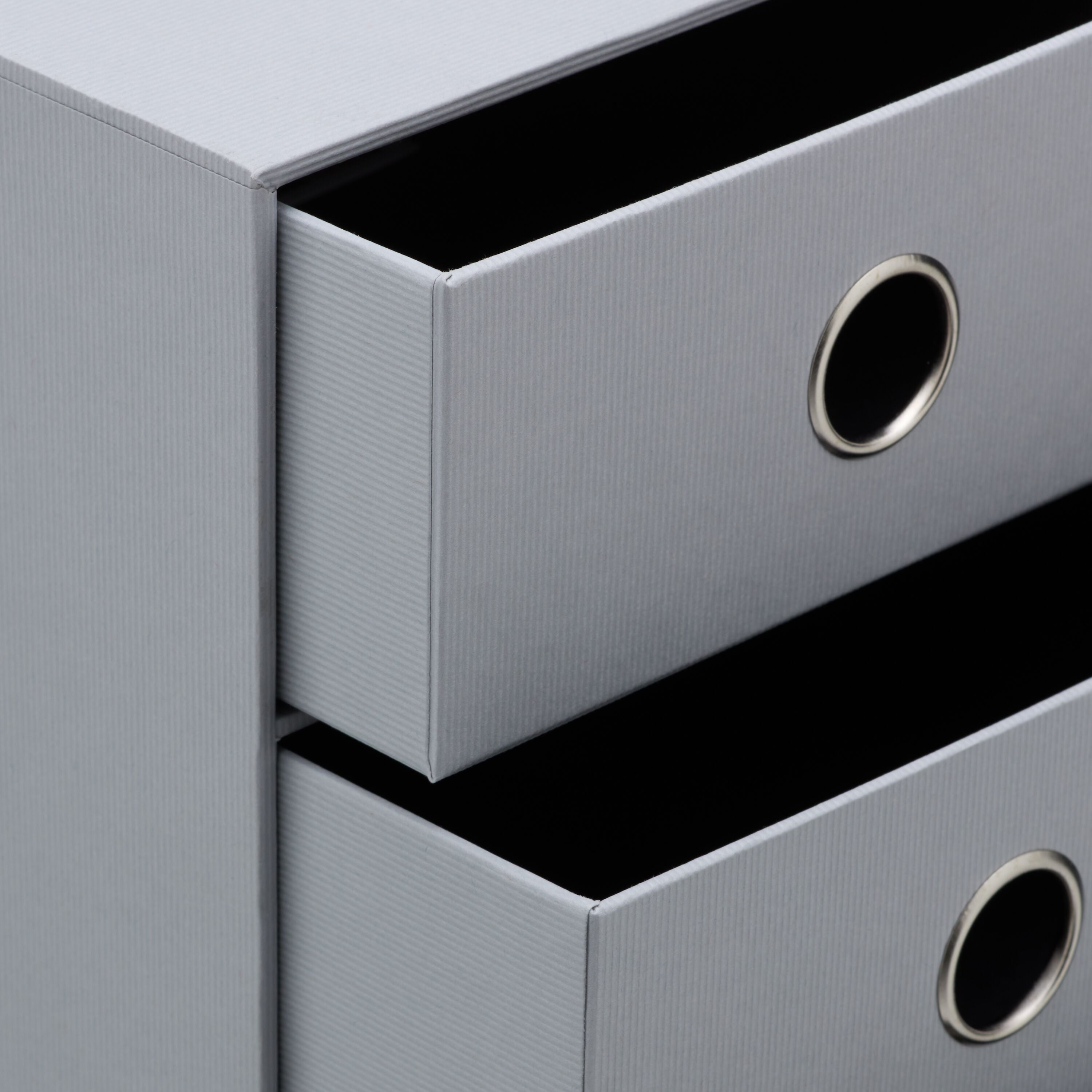 SOHO Schubladenbox - Grau / B: 17.5 cm x T: 25.0 cm x H: 32.0 cm