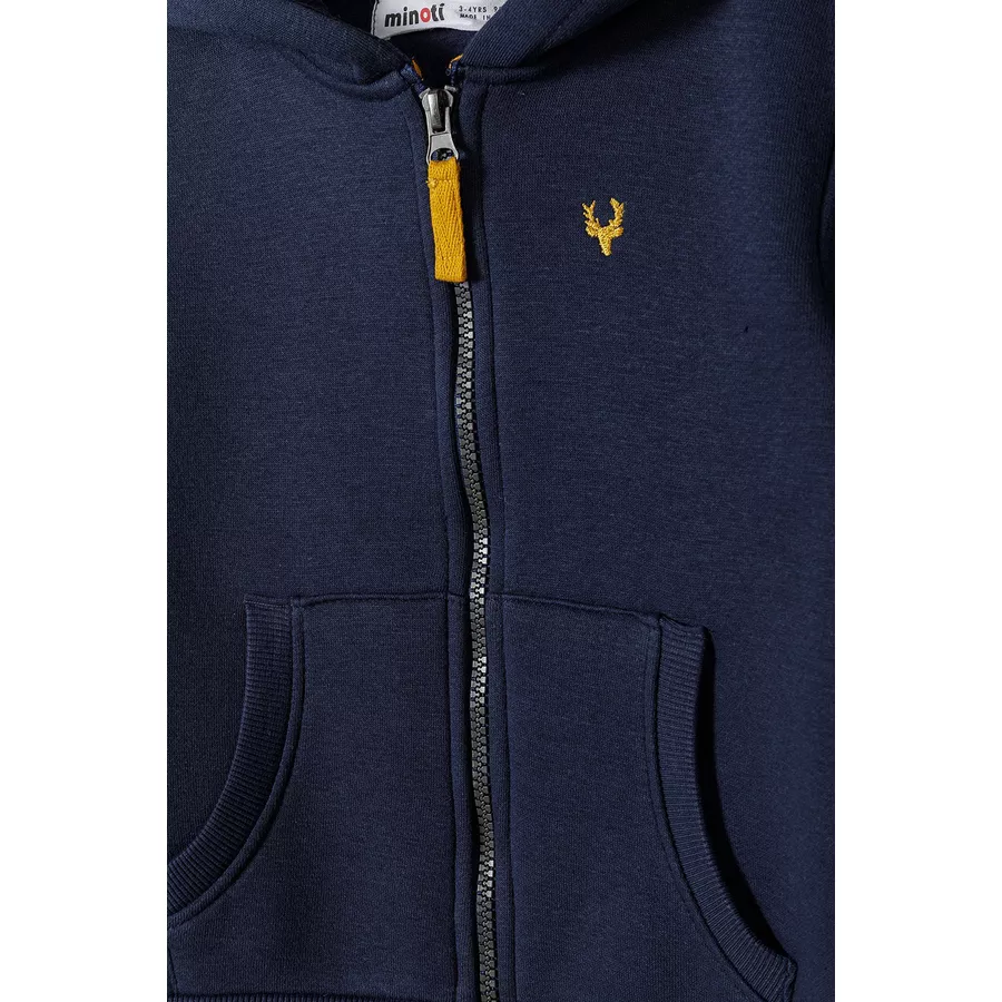MINOTI Sweatjacke Dunkelblau