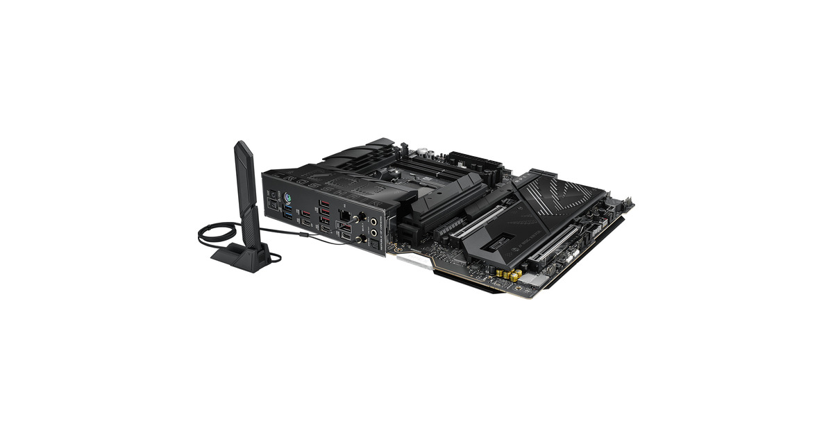 ASUSROG CROSSHAIR X870E APEX socket AM5 moederbord  (RAID, 5 Gb-LAN, Wi-Fi 7, BT 5.4, Sound, ATX)