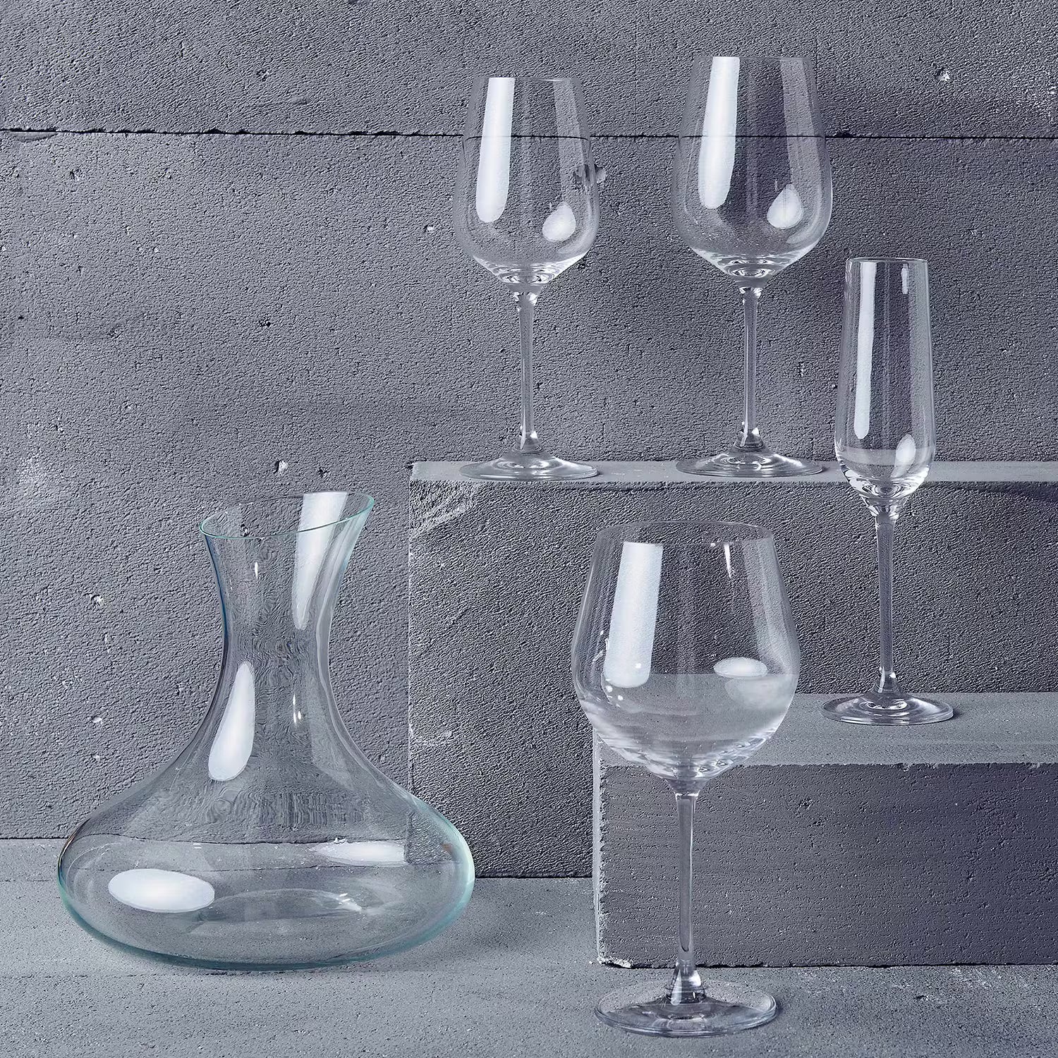 SANTÉ Champagnerflöte 6er-Set