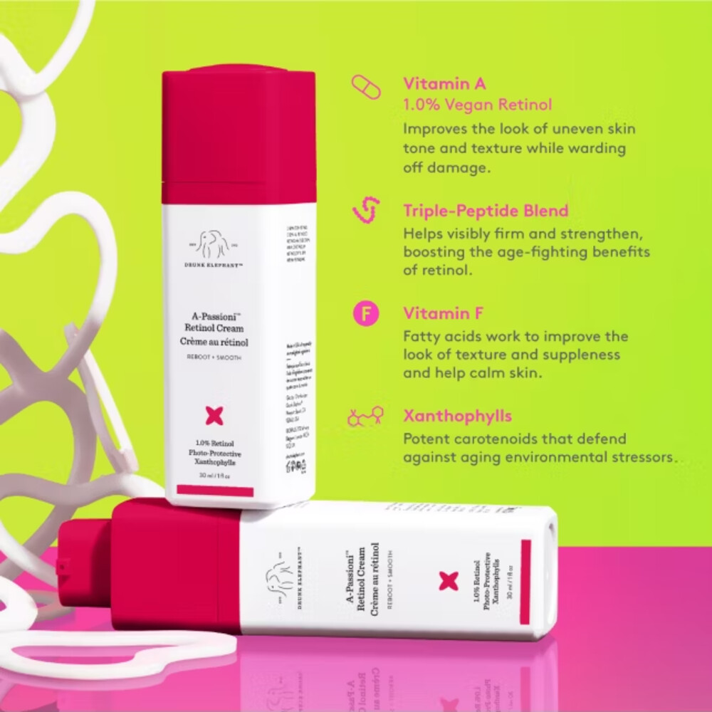 Drunk Elephant A-Passioni Retinol Cream Gezichtscrème30 ml