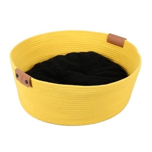Ebi três camas amarelas para gatos