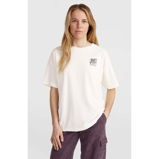 O'Neill Surf Heroes Loose T-Shirt Snow White Women FA24