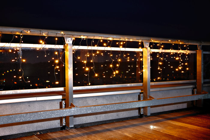 Lyskæde Basis m/istapper 200 LED 5,85 meter