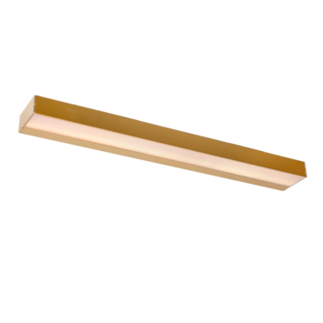 Lucide ALEXA wandlamp badkamer LED 3000K IP44 mat goud / Messing