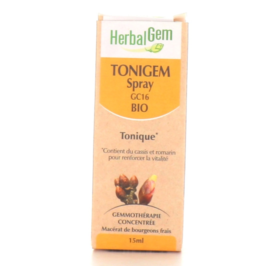 Herbalgem Tonigem complexe tonique bio - Gemmothérapie concentrée