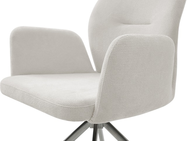 SalesFever Essgruppe »Stilvolle Sitzgruppe« Set, 5 Stk. tlg. 5-teiliges Set: Behandelte Tischplatte mit seidenmattem Finish
