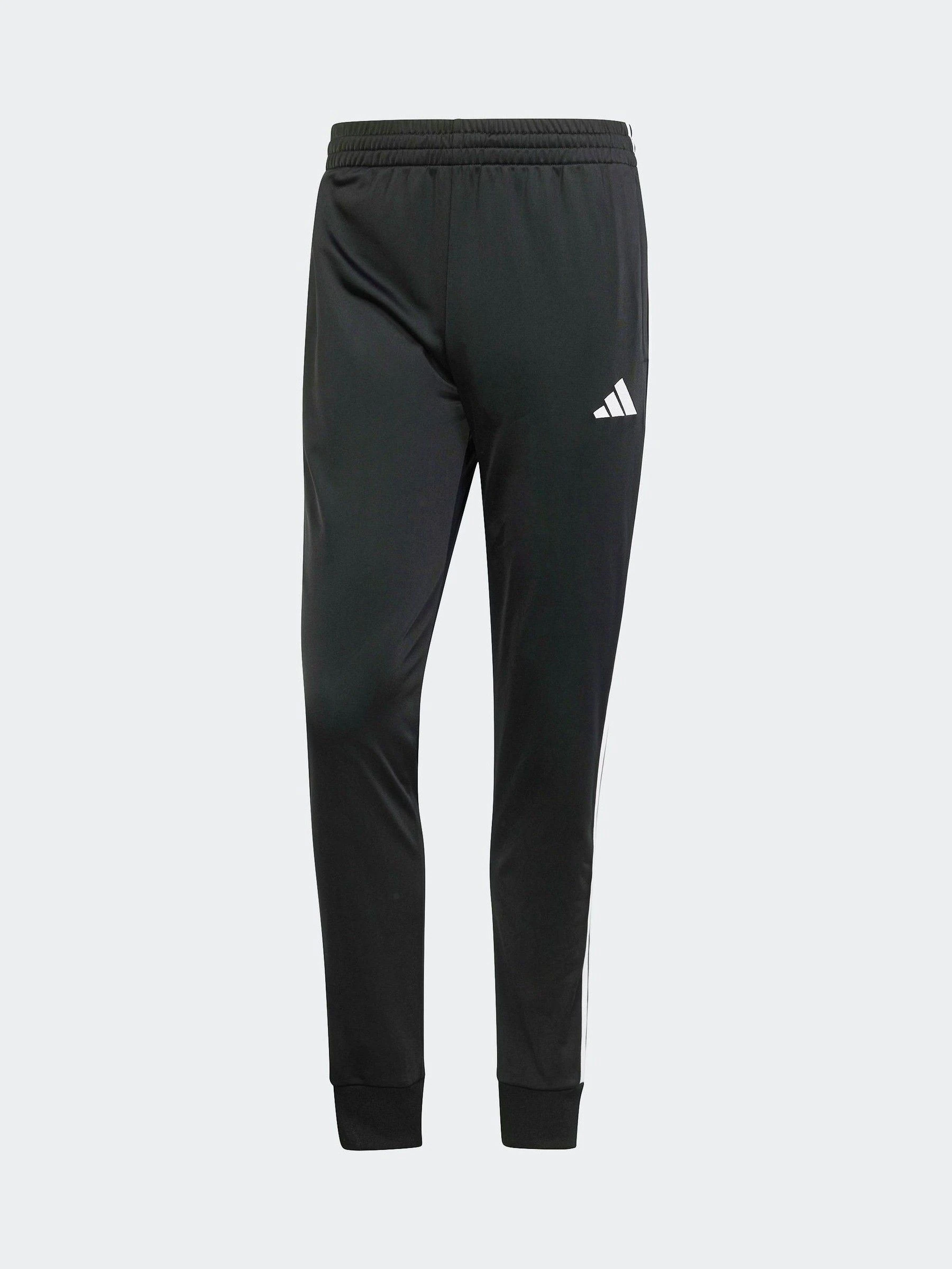 Zwart - adidas Sportswear basic tricot trainingspak met 3 strepen