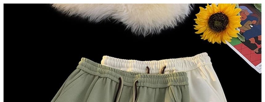Bay Go Mall - Shorts met trekkoord en letters