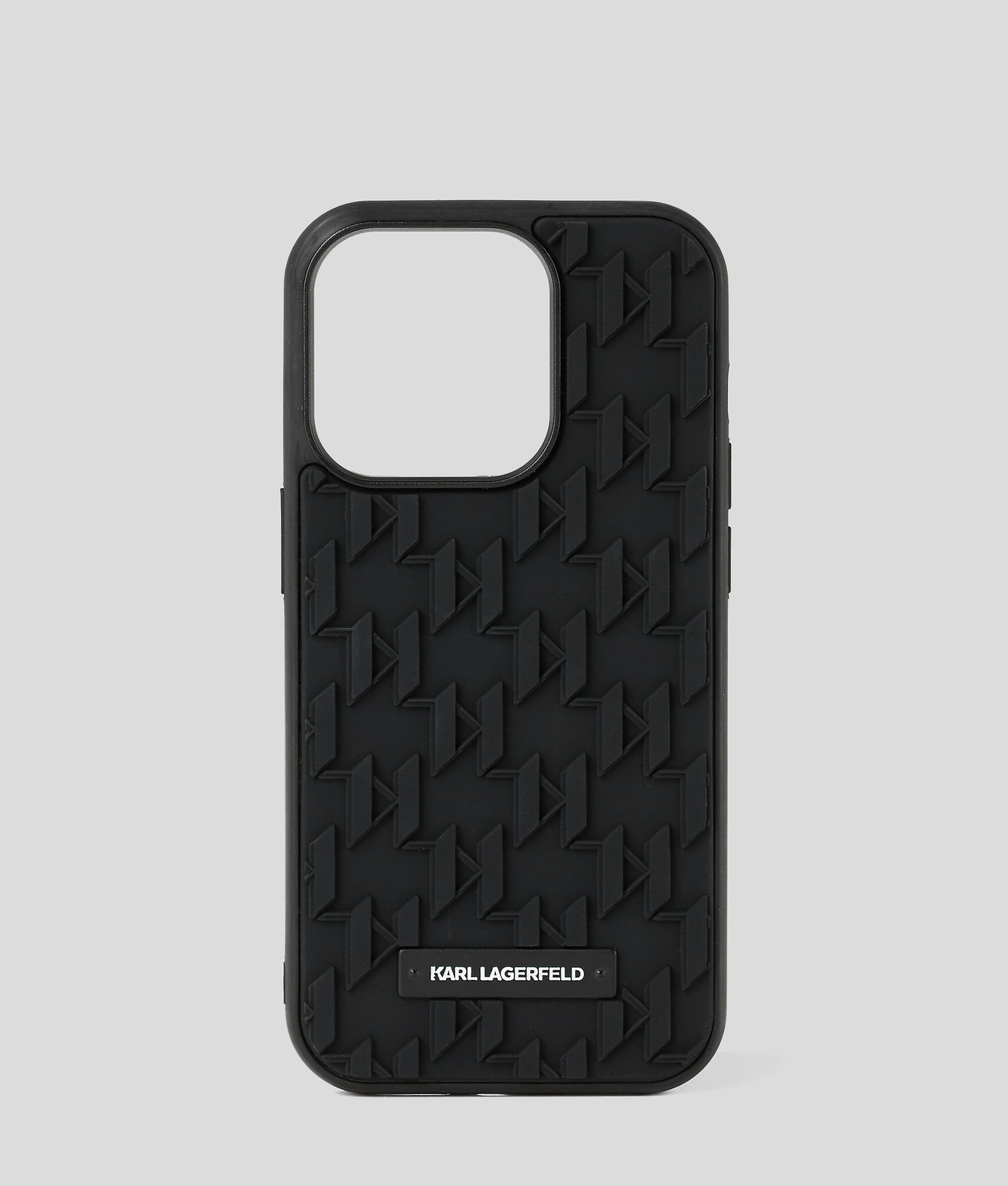 Coque en caoutchouc Karl Monogram pour iPhone 13