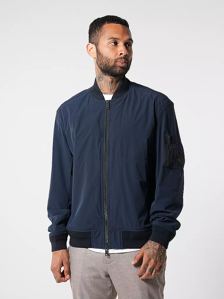 BOSS Blouson blau