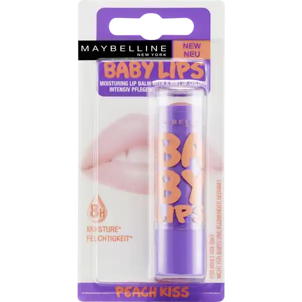 Baby Lips Pflegender Lippenbalsam Peach Kiss