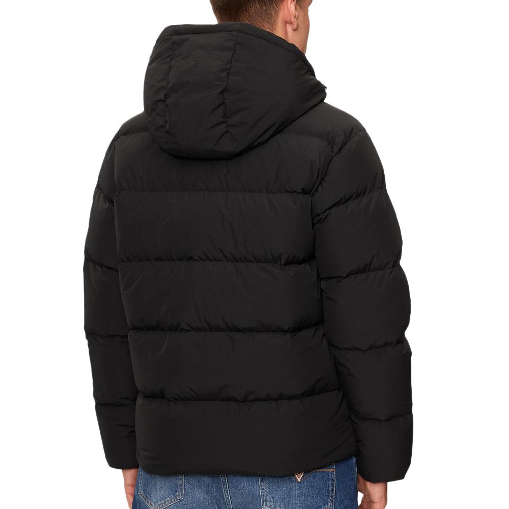 Tommy Hilfiger Doudoune Noire Homme Tommy Hilfiger Down Hooded Puffer