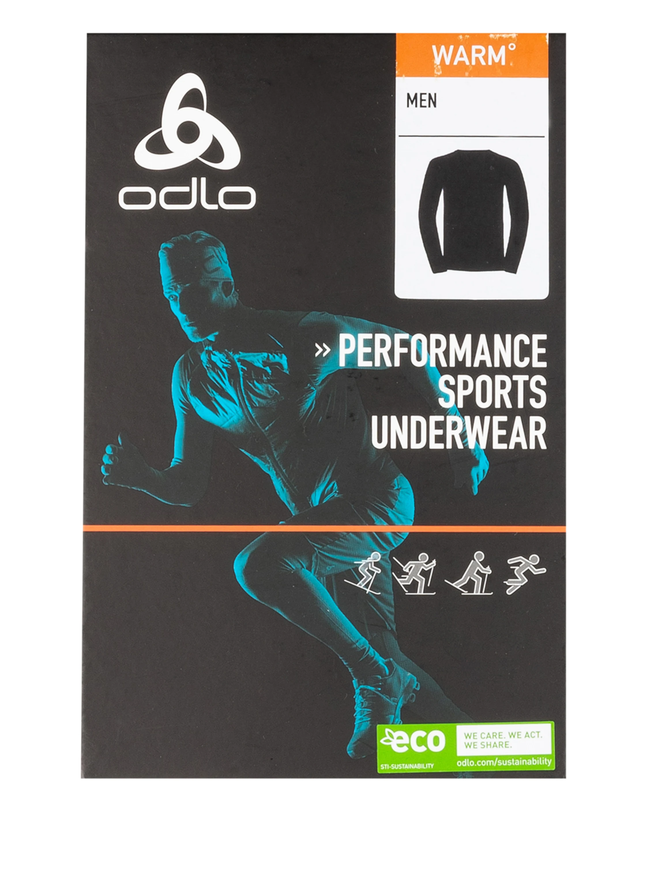 odlo Funktionswäsche-Shirt PERFORMANCE WARM ECO
