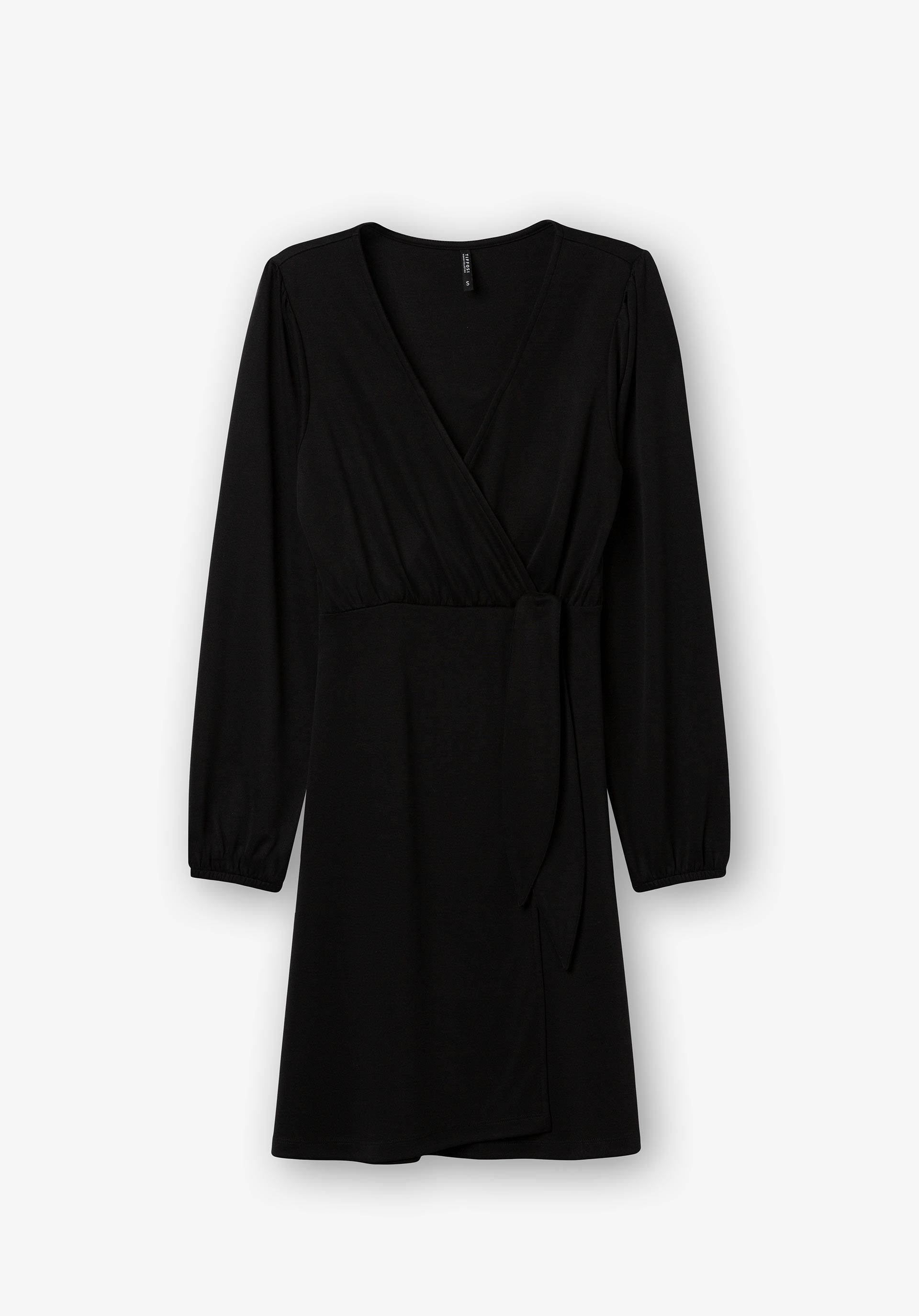 Vestido Cruzado com Laço
