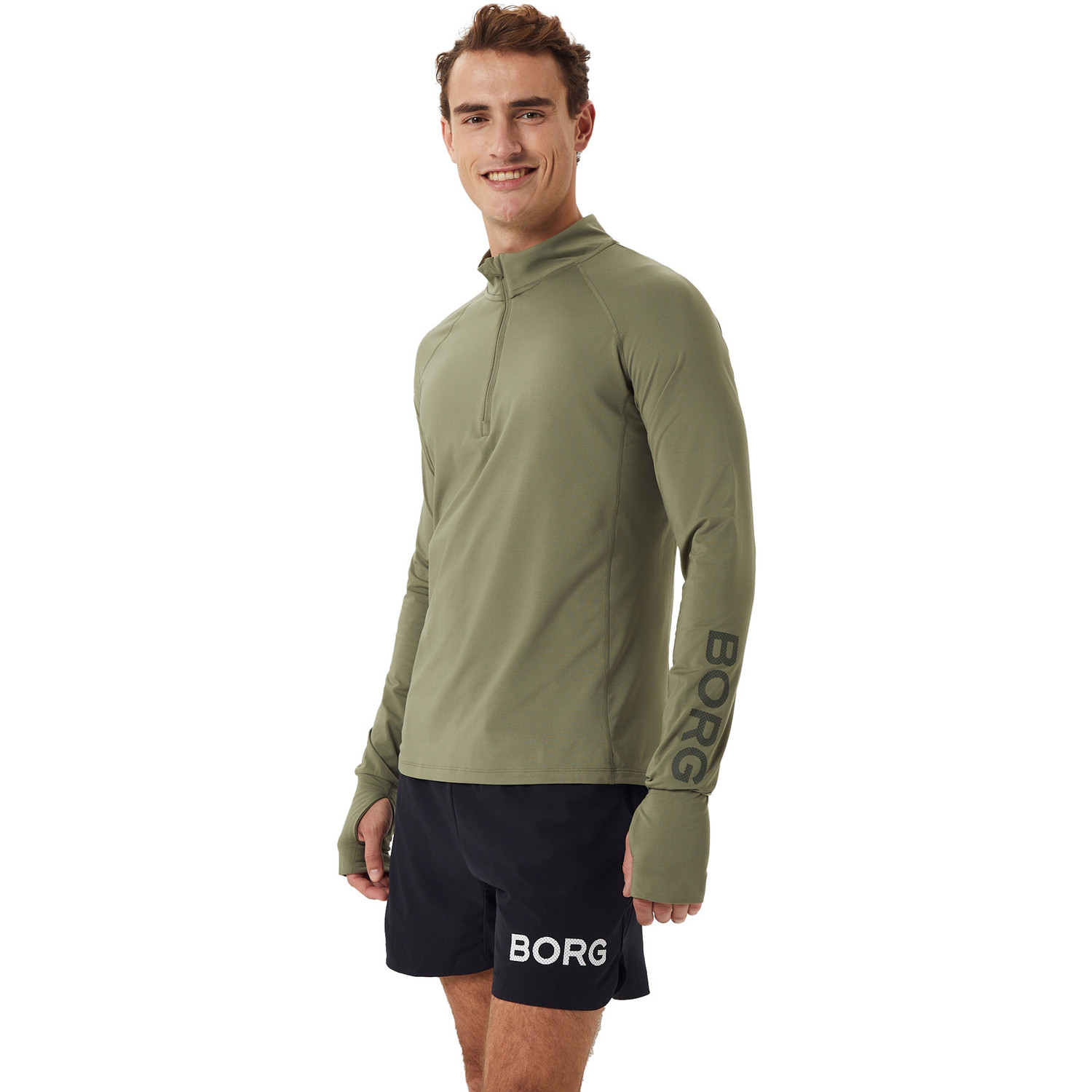 Björn Borg Half Zip Midlayer Heren