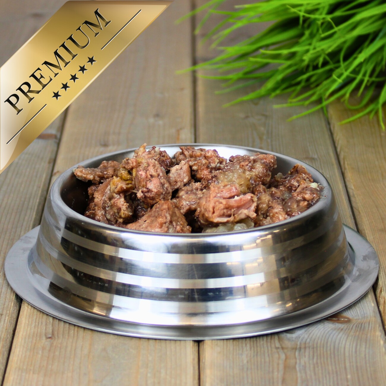 Lyra Pet Lecker.Pet Josie's 100 % Muskelfleisch Rind Hundefutter Nassfutter 6x400 g