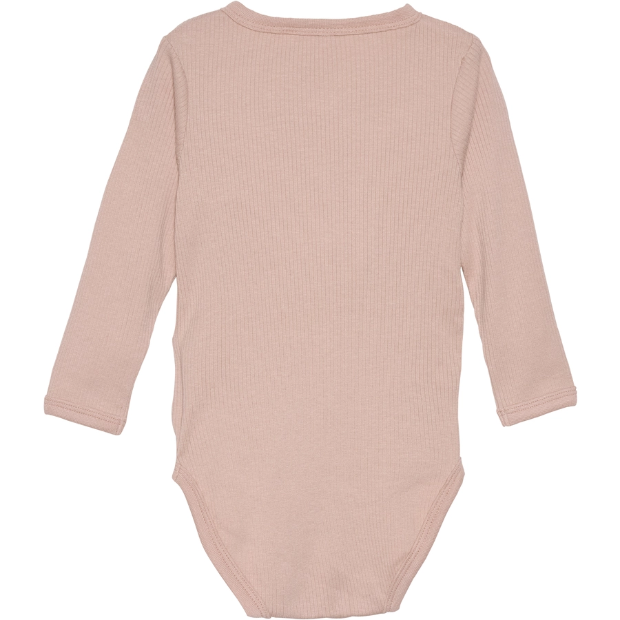Minymo Wickelbody Rib Misty Rose