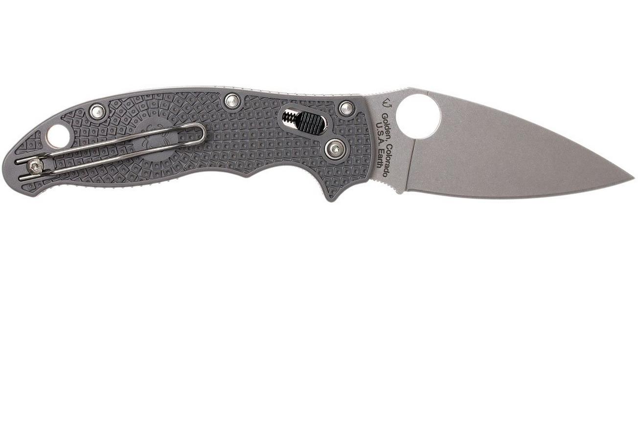 Spyderco Manix 2 Lightweight Maxamet Grey C101PGY2 zakmes