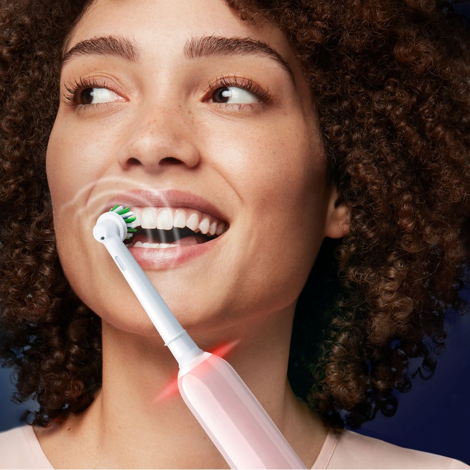 Oral-B - Dobbeltpakke Pro3 3900N Sort & Pink Elektrisk Tandbørste