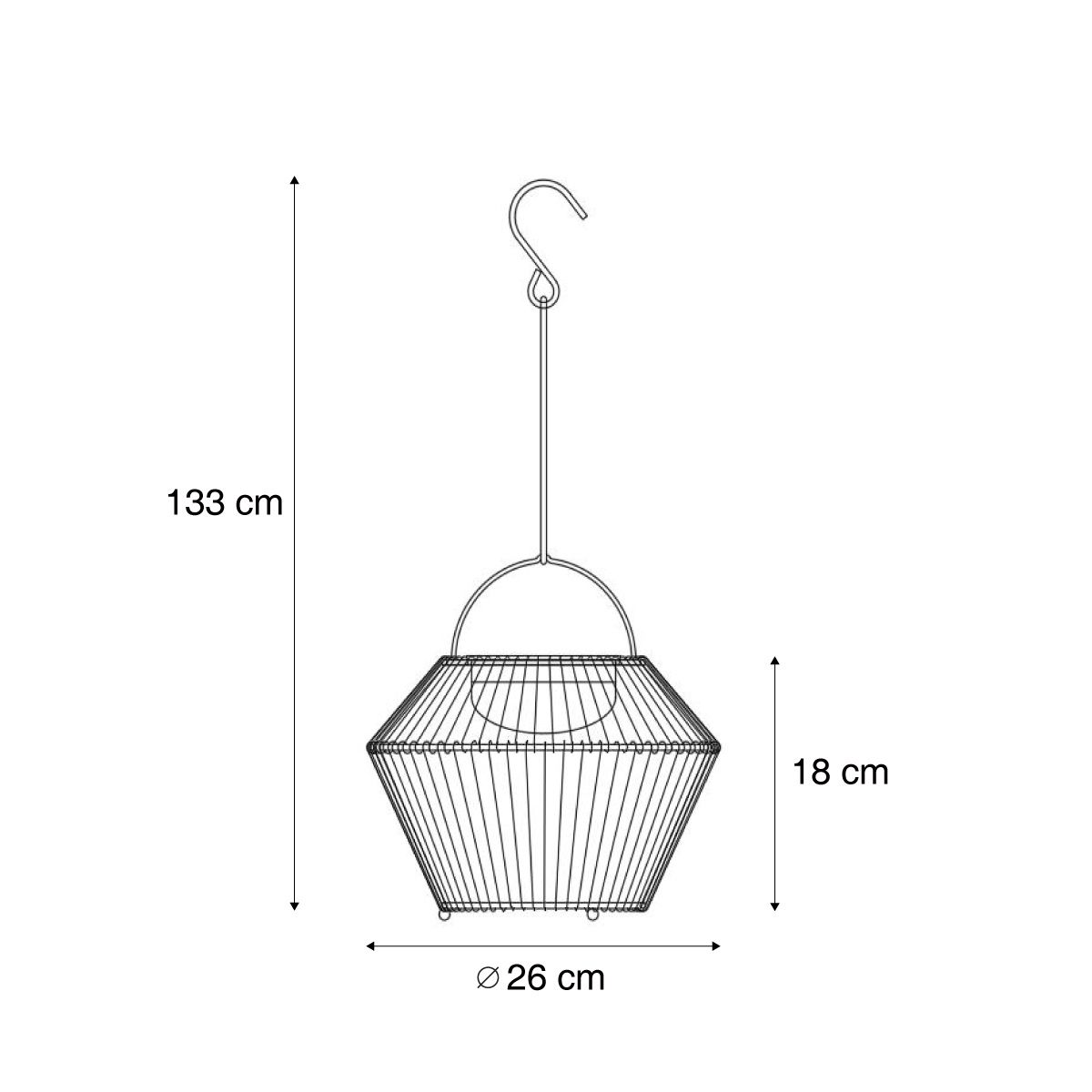 Bohemian tafellamp grijs incl. LED 3-staps dimbaar IP54 solar oplaadbaar - Duco