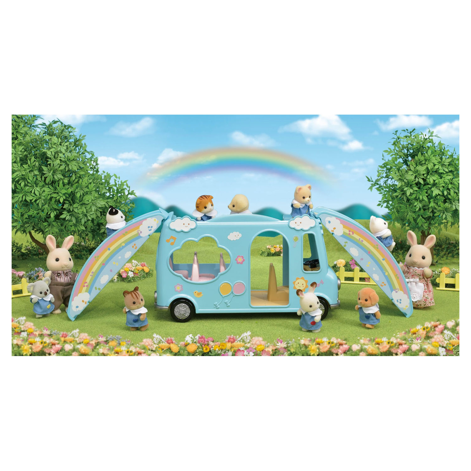 Sylvanian Families 5317 Regenboog Babybus