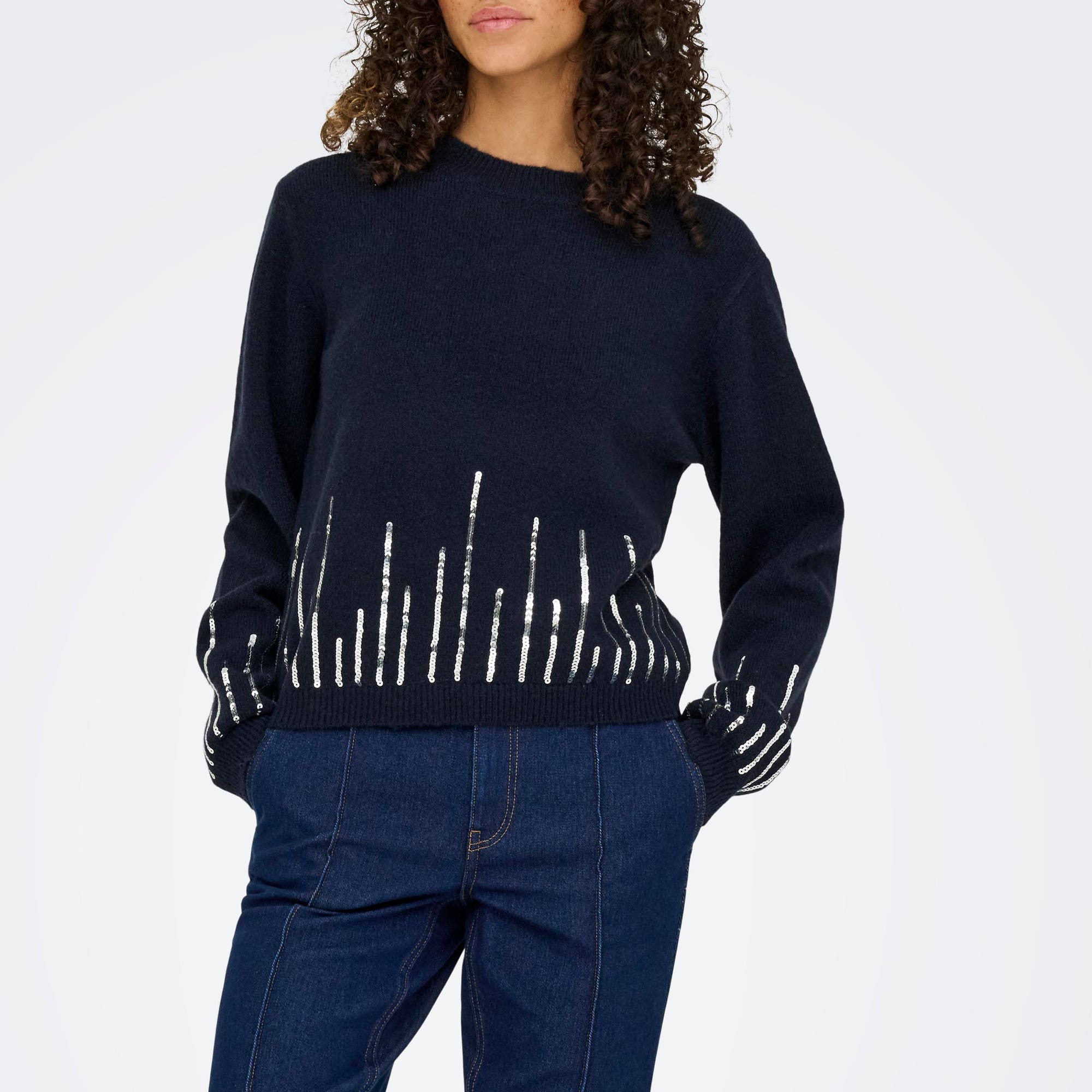 Pull Femme bleu marine