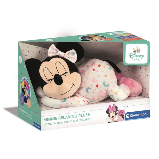 Disney - Baby Minnie - Schlafende Plüschfigur Minnie