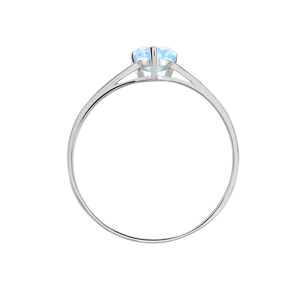 Bague Johaina Or Blanc Topaze
